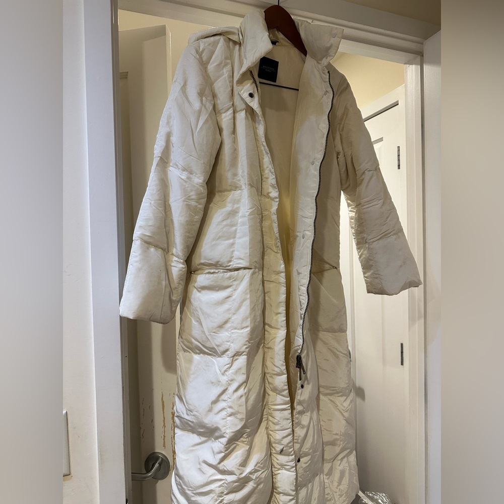 Max Mara light long winter jacket